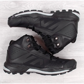 Fekete Filippo férfi magas trekking cipő 1