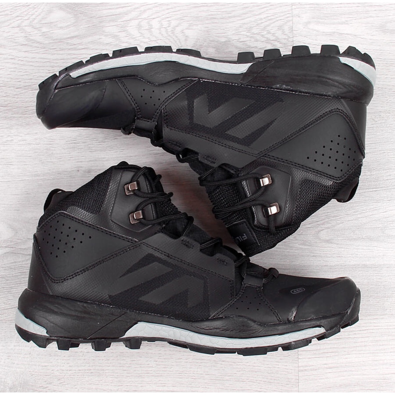 Fekete Filippo férfi magas trekking cipő 1
