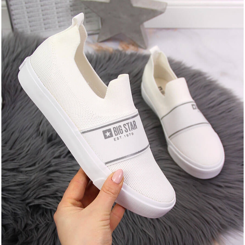 Fehér tornacipő, Big Star JJ274092 1