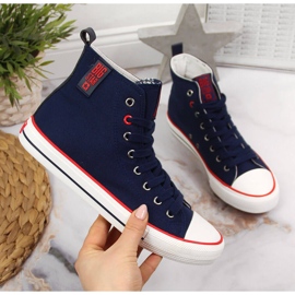 Textil sötétkék Big Star tornacipő JJ274125 1