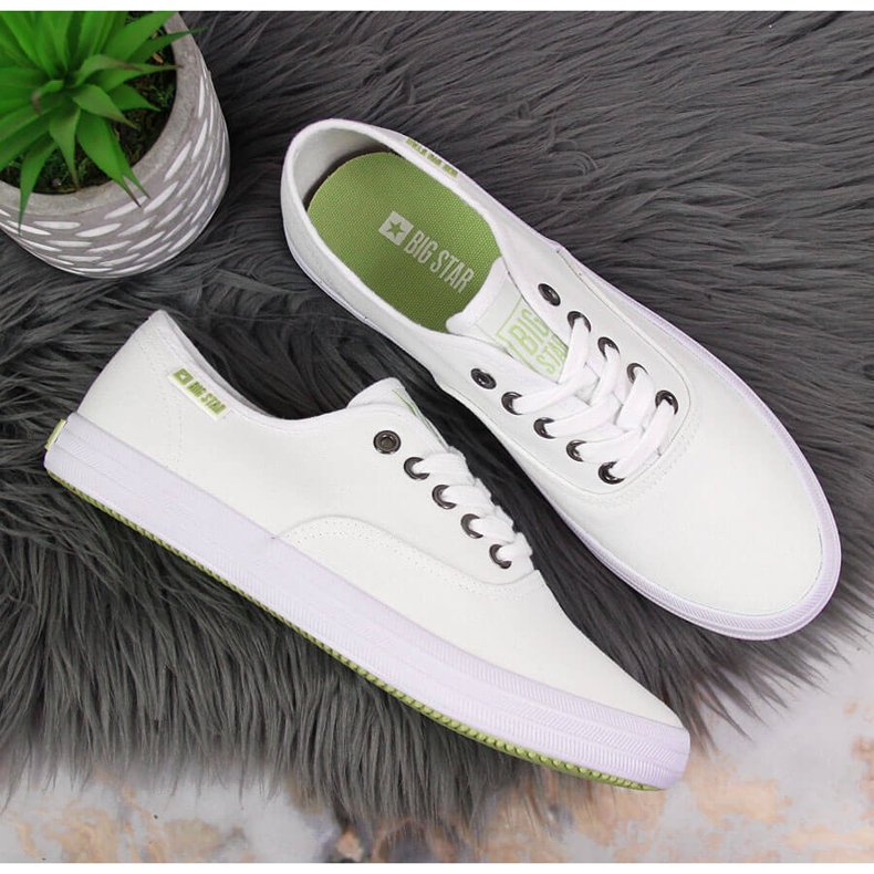 Big Star fehér textil tornacipő JJ274260 1