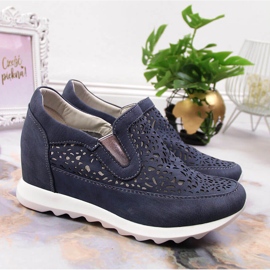 Női sportcipő ékkék Jezzi-en 2