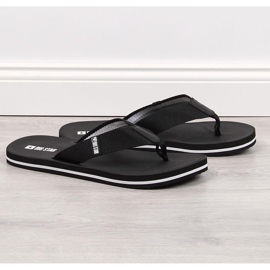 Férfi fekete flip-flop Big Star JJ174519 1