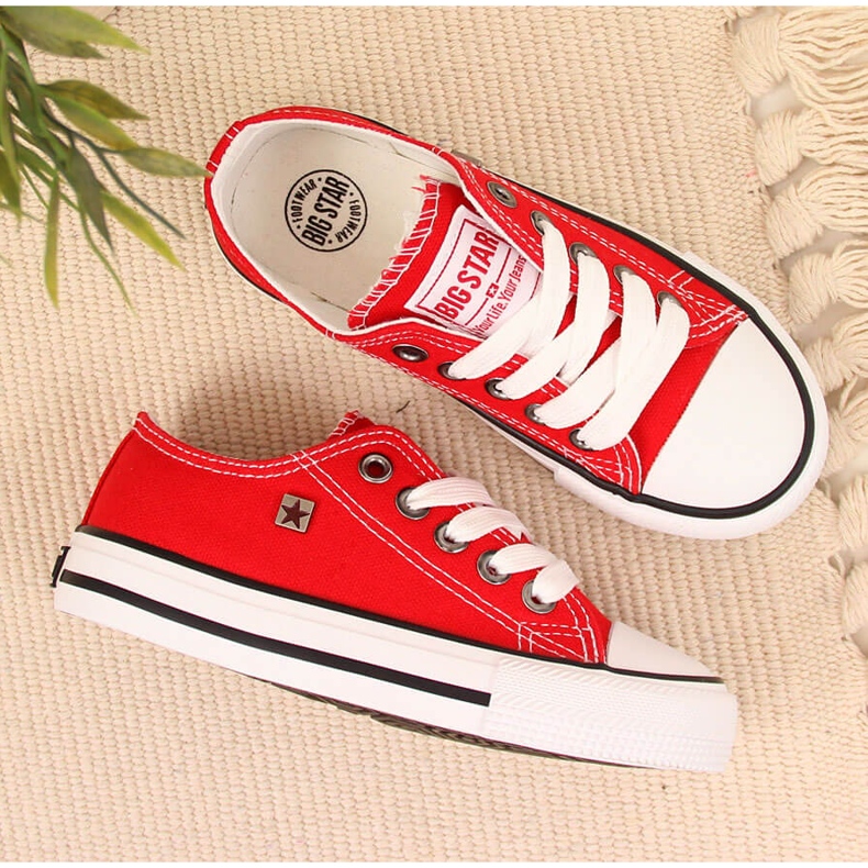 Red Big Star gyerek tornacipő FF374201 piros 2