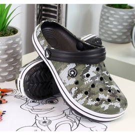 American Club khaki habszivacs papucs fiúknak 1