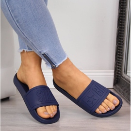 Big Star DD274A269 sötétkék gumis strandpapucs 1