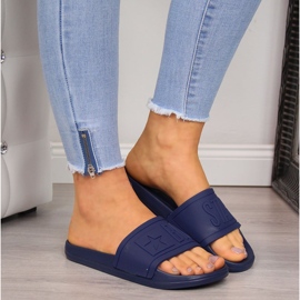 Big Star DD274A269 sötétkék gumis strandpapucs 2