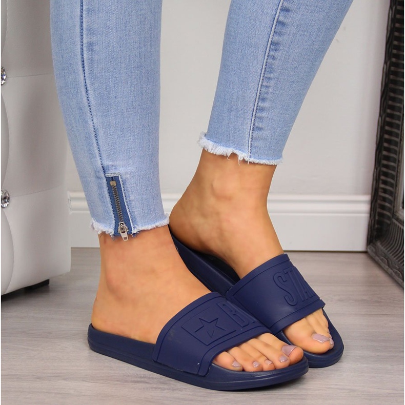 Big Star DD274A269 sötétkék gumis strandpapucs 2