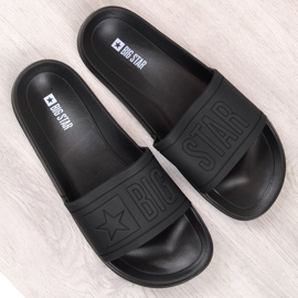 Gyermek gumi strandpapucs fekete Big Star DD374157 2