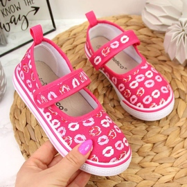 Tépőzáras balerina papucs óvodába rózsaszín Atletico 1 Tépőzáras balerina papucs óvodába rózsaszín Atletico 1