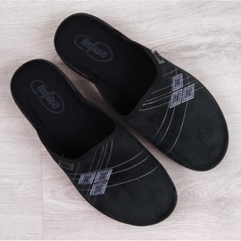 Fekete Befado férfi otthoni papucs 1