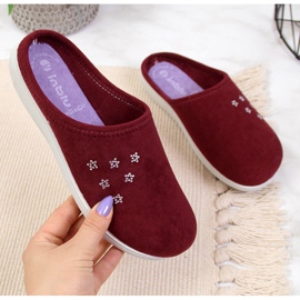 Maroon Inblu otthoni papucs nőknek piros sokszínű 2