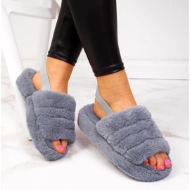 Szürke Seastar otthoni szürke női papucs 1