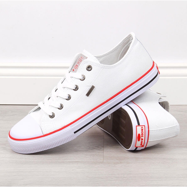 Férfi fehér tornacipő Cross Jeans JJ1R4001C 1