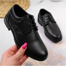 Fiúk formális fekete cipője az American Clubtól 1