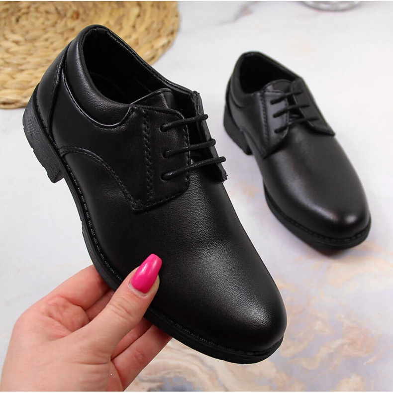 Fiúk formális fekete cipője az American Clubtól 1