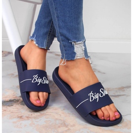 Sötétkék sportpapucs Big Star JJ274A299 1