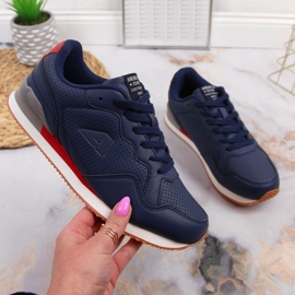 American Club sötétkék sportcipő 1