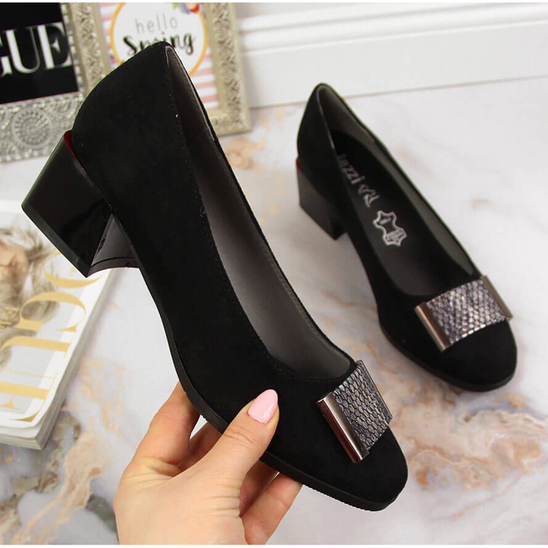 Szivattyúk fekete Jezzi velúr blokkon 1