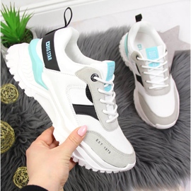 White Big Star JJ274A412 női fehér tornacipő szürke sokszínű 1