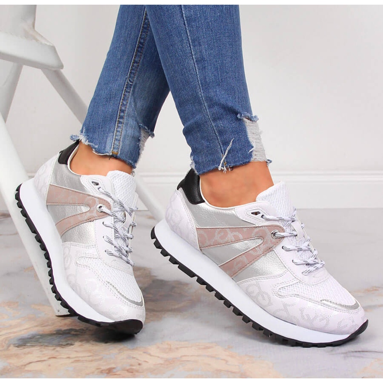 Fehér Bugatti JJ253100 női sportcipő 1