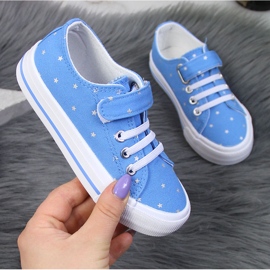 Atletico blue star textil tornacipő kék 1