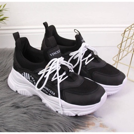 Fekete Vinceza női sportcipő 2