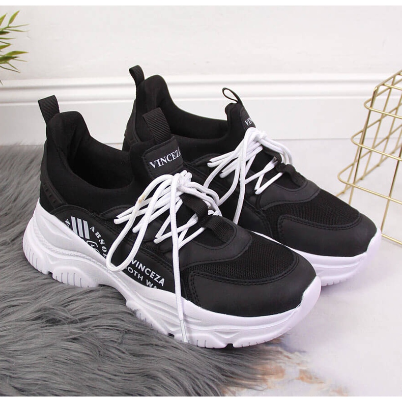 Fekete Vinceza női sportcipő 2