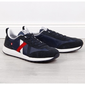 Rieker 07603-14 sötétkék férfi sportcipő 1