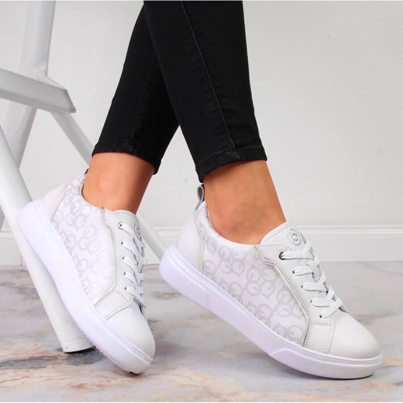 Női tornacipő fehér tornacipő Bugatti JJ253151 1