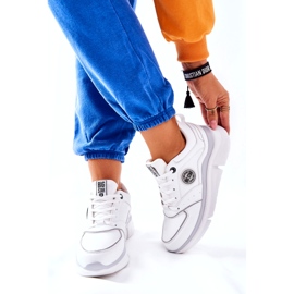 Sportcipő a Big Star II274314 platformon Fehér 5