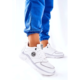 Sportcipő a Big Star II274314 platformon Fehér 4