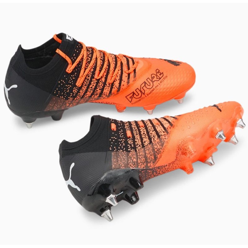 Futballcipő Puma Future Z 1.3 MxSG M 106750 01 narancssárga narancs és vörös 2
