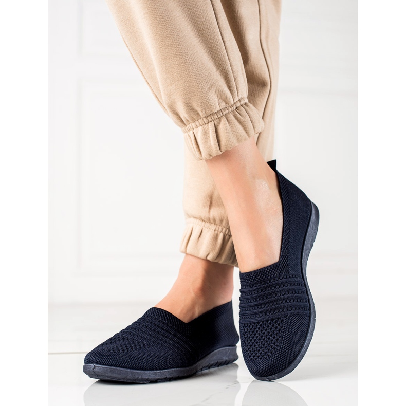 W. Potocki Klasszikus Potocki Slipons sötétkék 1