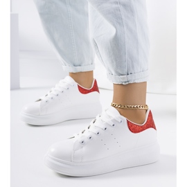 Fehér női Senja tornacipő 1