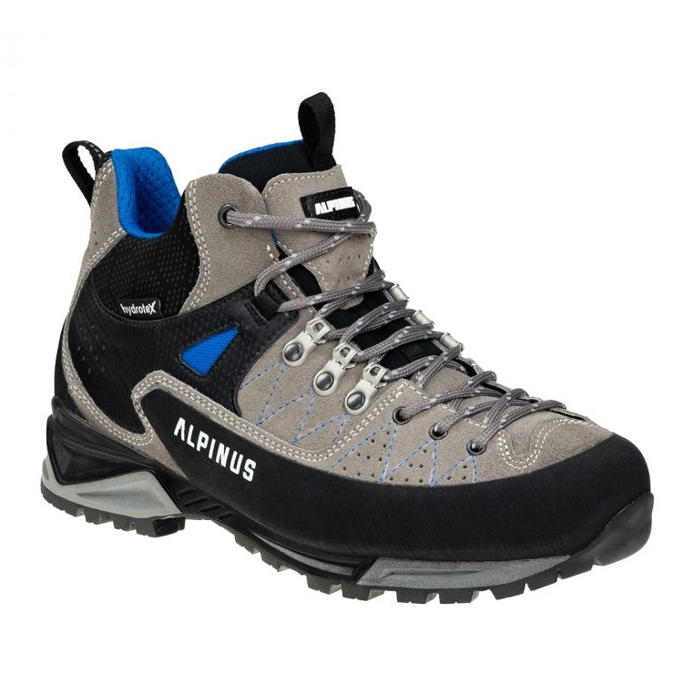 Alpinus The Ridge Mid Pro W GR18026 trekking cipő fekete szürke 1