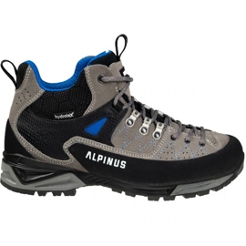Alpinus The Ridge Mid Pro W GR18026 trekking cipő fekete szürke 2