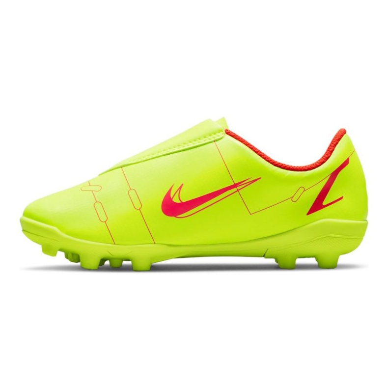 Nike Mercurial Vapor 14 Club Mg Jr CV0833-760 futballcipő sárgák 3