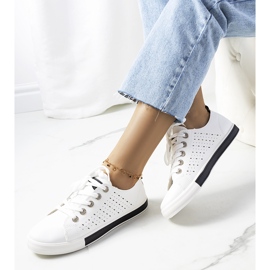 Tuuri női fekete-fehér tornacipő 1