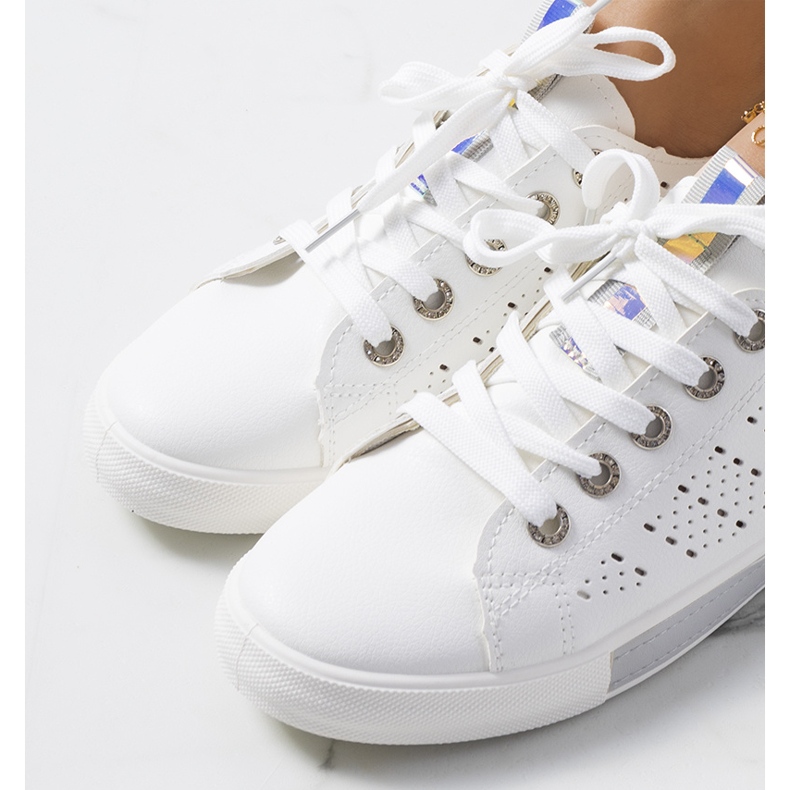 Fehér és szürke női Tuuri tornacipő 1 Fehér és szürke női Tuuri tornacipő 1