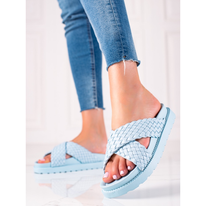 Bestelle Fonott papucs kék 1