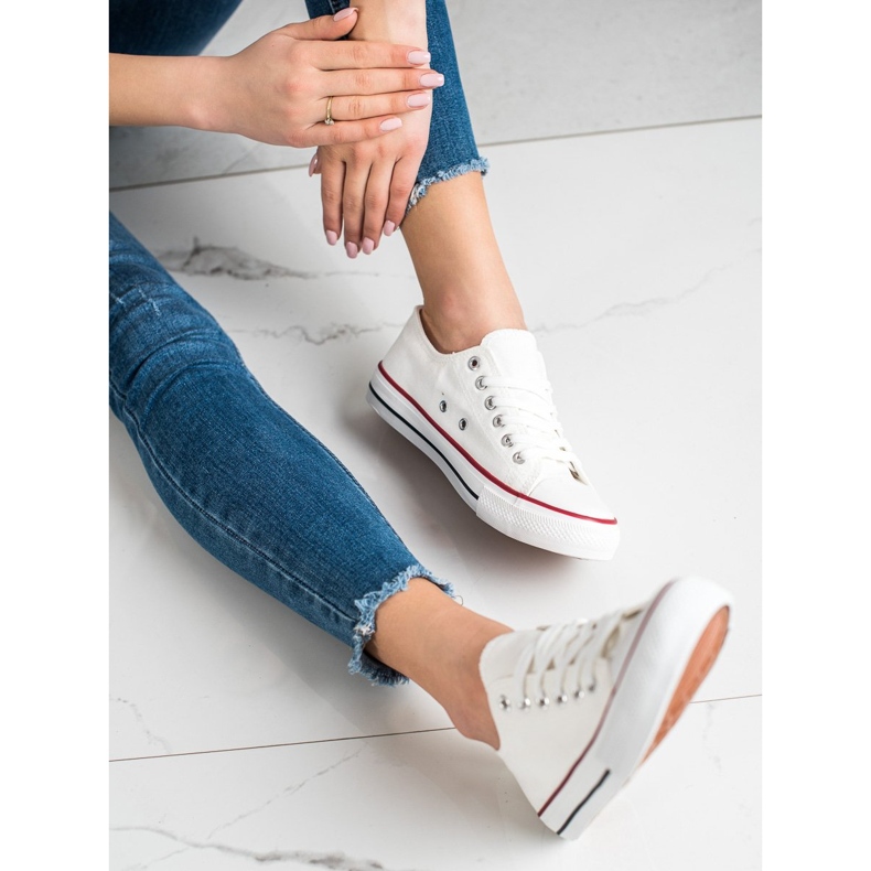 TRENDI Fehér cipők 1