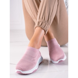 J. Star Divatos rózsaszín cipők 1