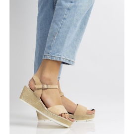 Filippo DS1330 / 20 bézs szandál barna 2