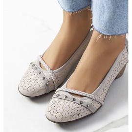 Szürke áttört szivattyúk a Hernandez-től 1