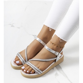 Ray női ezüst szandál 1