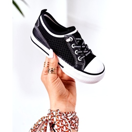 Apawwa Gyermek levegős, fekete Kids Club Cipők 1