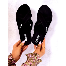 Női hab papucs Big Star JJ274A338 Fekete 3