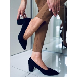 Pumpák Mindy Black magassarkúban fekete 2