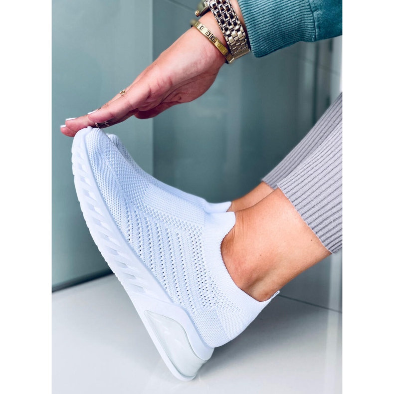 Agua White zokni sportcipő fehér 1